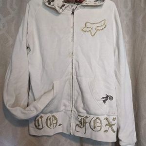 Fox Rider's Co Reversible Hoodie Women's L